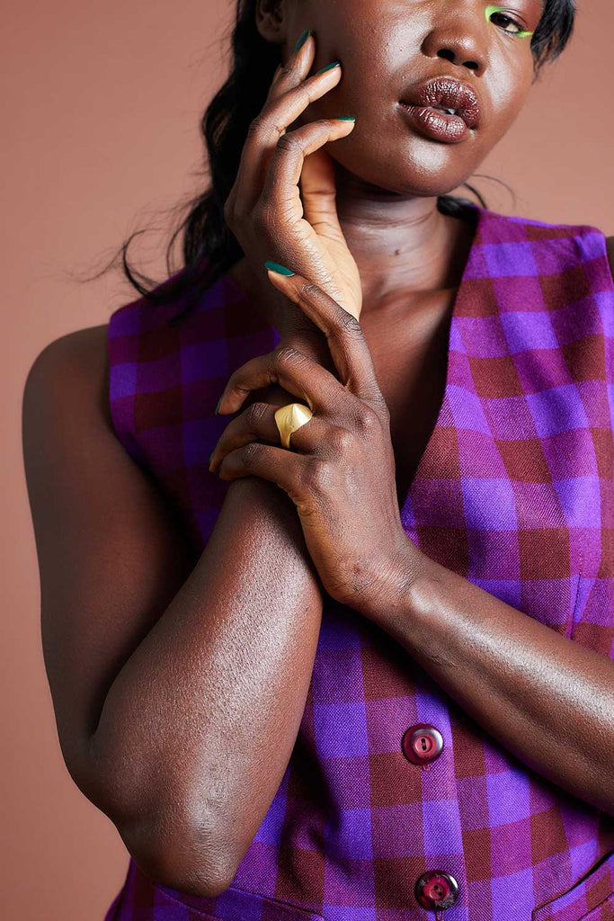 Dome Brass Ring | Collective Closets