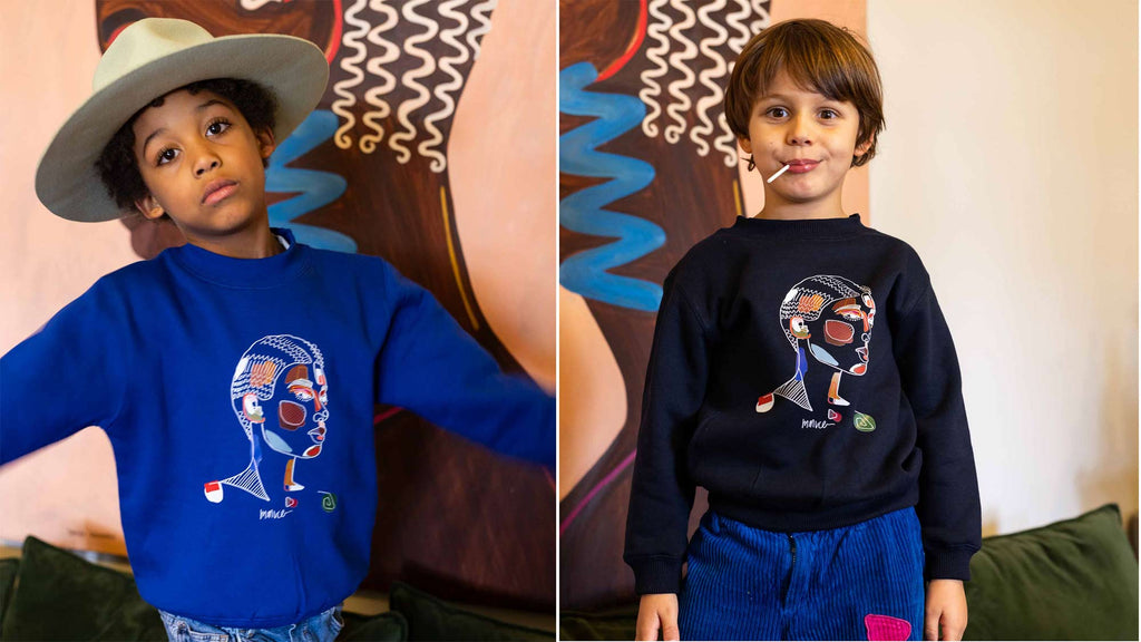 Kids Mafalda Navy Blue Jumper