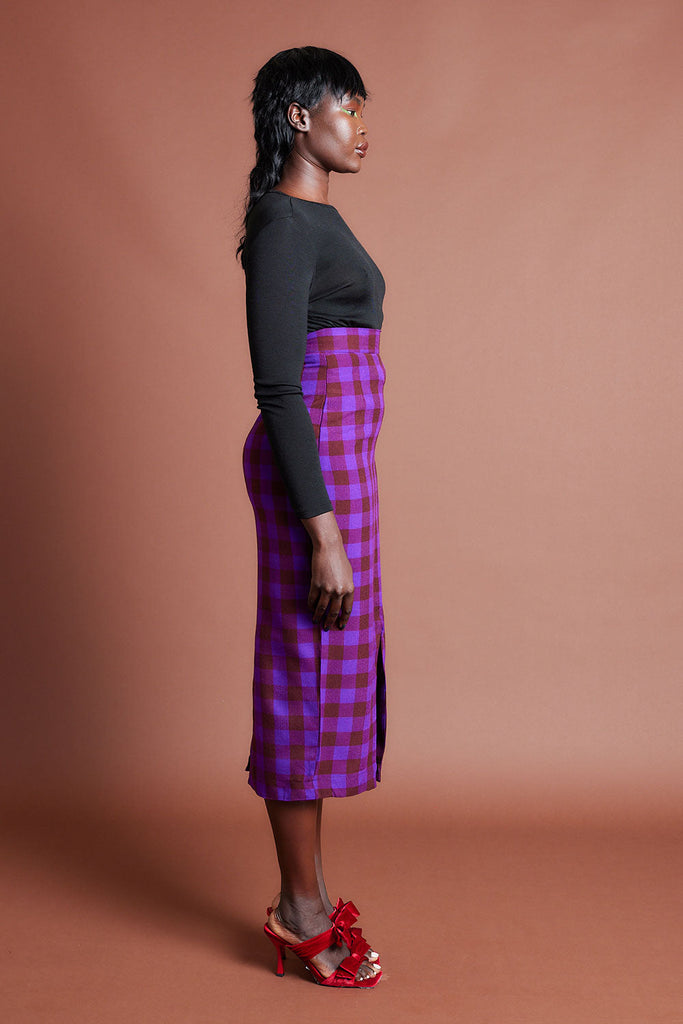Maisha High Waisted Skirt | Collective Closets
