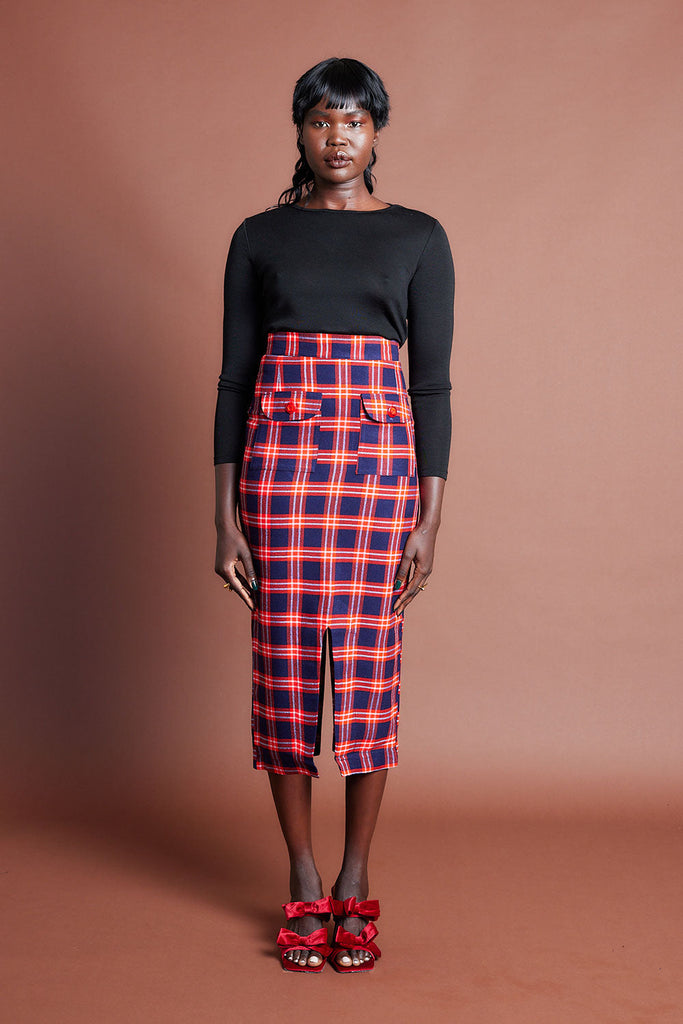 Utambulisho High Waisted Skirt | Collective Closets